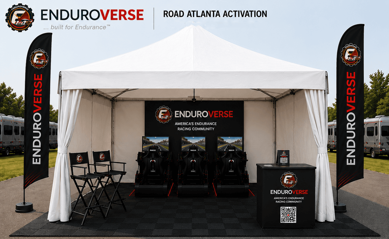 Enduroverse Activation at Petit LeMans